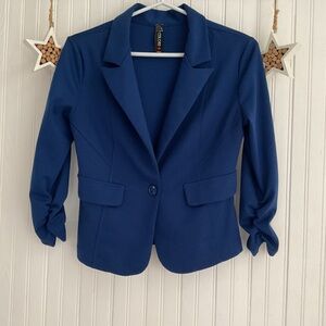 Elegant😉Blue Women's Blazer